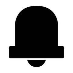 Bell icon isolated on background