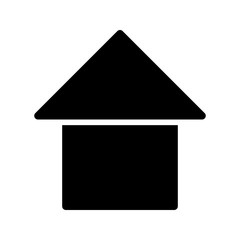 Home icon isolated on background