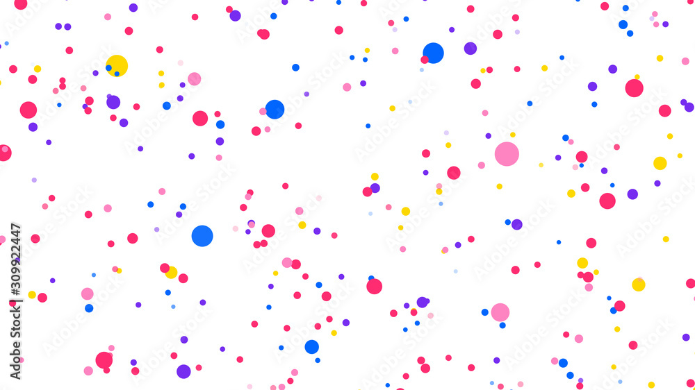 Poster abstract pattern with circle in soft gradient pastel background in sweet color