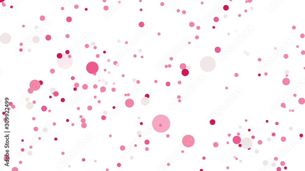 Aufkleber abstract pattern with circle in soft gradient pastel background in sweet color
