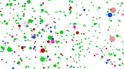 Abstract pattern with Circle in Soft gradient pastel background in sweet color