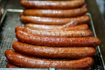 Luncheon meat foodish name is kolbasz sauseges for sale
