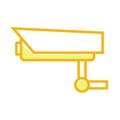 CCTV icon vector in trendy style design