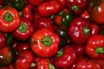 red bell peppers