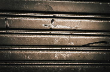 garage door stripped texture wall space background for design