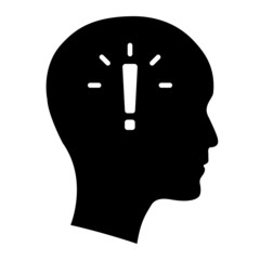 idea vector icon. Creativity related illustration sign. inspiration symbol or logo.