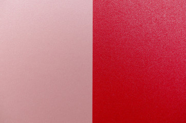 Fototapeta premium Colored paper texture background. Place for text. Two tones. Background for presentation.