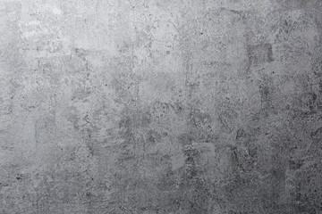Obraz premium Shabby abstract gray metallic background. Aged grunge texture with scratches and damage