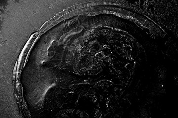 unusual abstract background ice metal texture cracked surface, modern art background