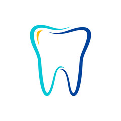 Dental Logo Design Template. Creative Dentist Logo Concept. Dental Clinic Creative Company Vector Logo.