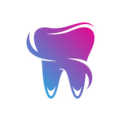 Dental Logo Design Template. Creative Dentist Logo Concept. Dental Clinic Creative Company Vector Logo.