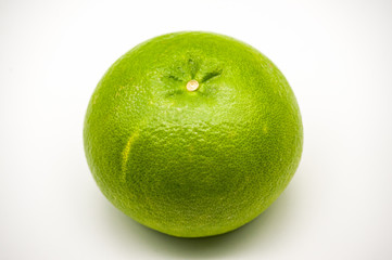 green apple isolated on white background
