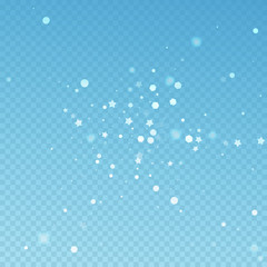 Magic stars random Christmas background. Subtle fl