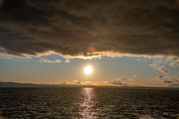Sonnenuntergang am Bodensee