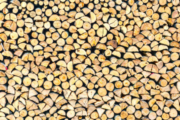 Pile of wood