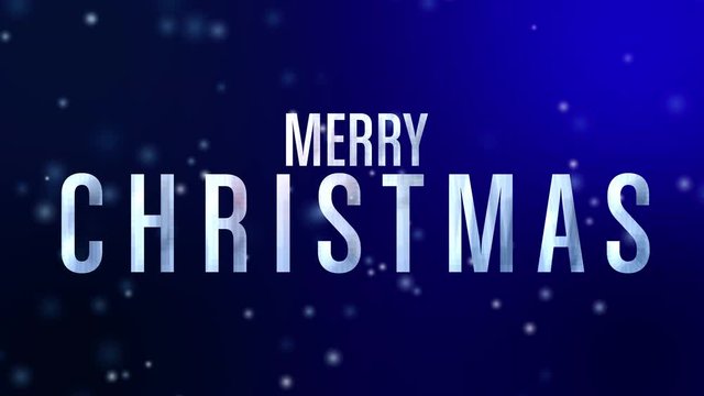 merry christmas animation 4k