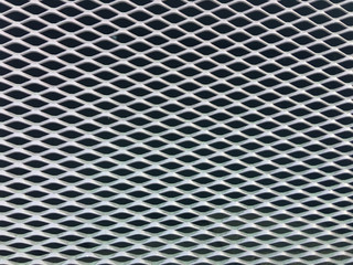 Steel grating pattern background and texture.