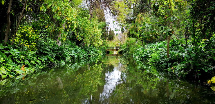 Public park Jnane Sbil, Fes, Morocco