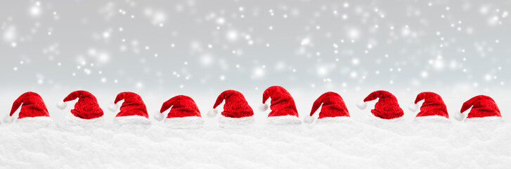 Weihnachtsmützen