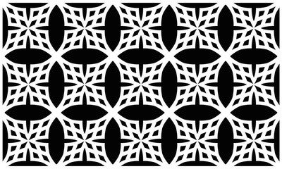 Simple black vector seampless pattern