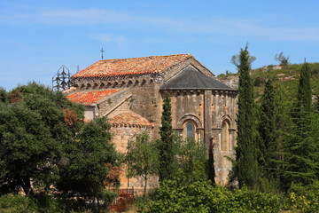 Fototapeta na wymiar Abbaye de Fontcaude