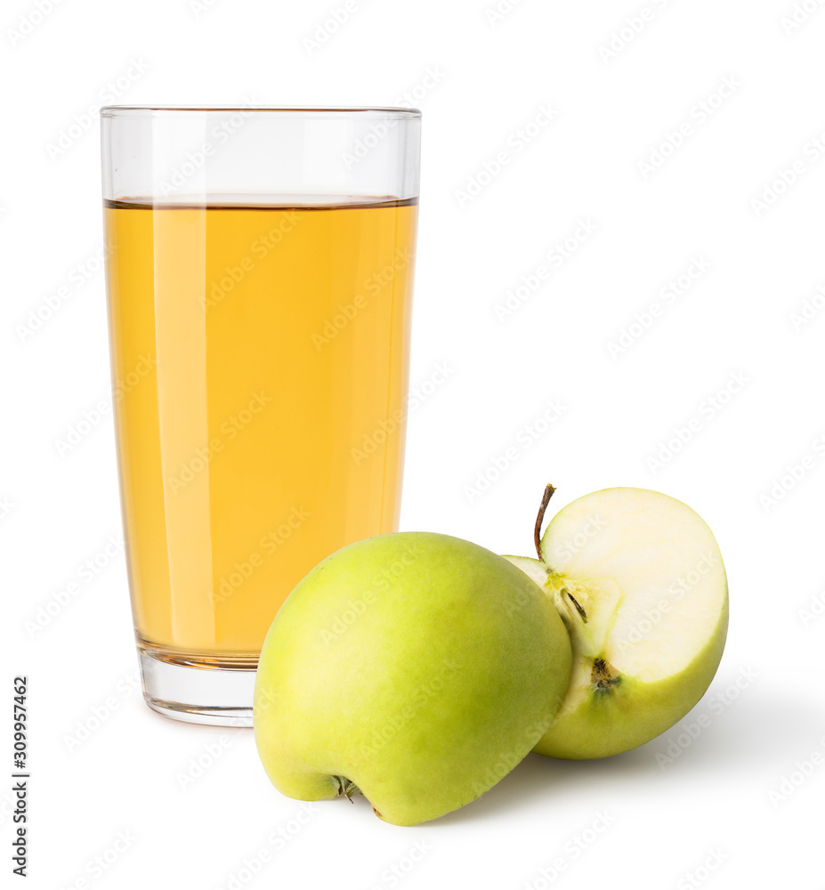 Wall mural Apple juice