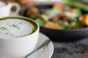 Coffee cup in the morning for charge your energy, image use for food and beverage business concept