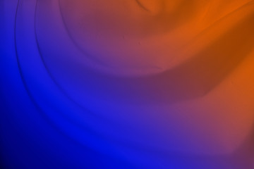 Texture chiffon fabric blue and orange color for backgrounds