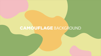 Vector set of abstract creative backgrounds in minimal trendy style with copy space for text -