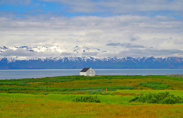 Breathtaking and beautiful and impressive landscape nature in Iceland a popular travel destination...