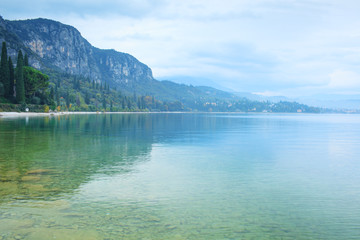 Lake Garda in february