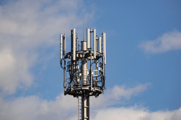 携帯電話のアンテナアップ