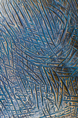 background steel embossed metal shot closeup.