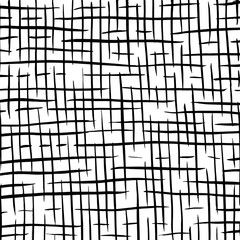 Grunge brush pattern. Texture. White and black vector.