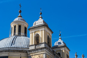 Elements of the architecture of Spain's capital city of Madrid.