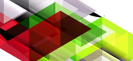 Abstract triangle pattern, colorful backdrop. Presentation template. Modern textured shape. Trendy modern style