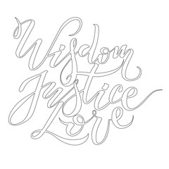 phrase motivation calligraphy lettering hand writing