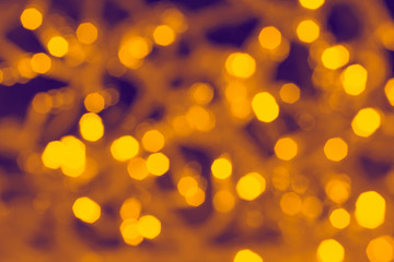 Blurred abstract background lights, beautiful Christmas.