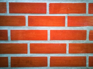 red brick wall
