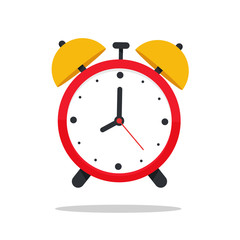Alarm clock icon. Alarm clock that sounds loudly in the morning to wake up from bed.