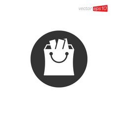 Bag Shop Icon Design Illustrator