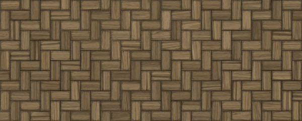Seamless brown rough wood floor background