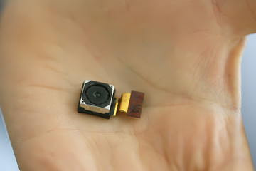 mini spy camera / small video camera, mini, security concept