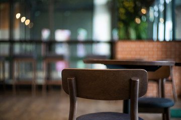 Chair Interior of a modern restaurant or bar