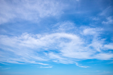 Naklejka na ściany i meble blue sky with cloud beautiful