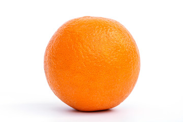 Orange on a white background.