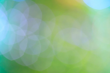 Colorful bokeh background.