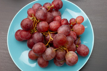Red grape close-up