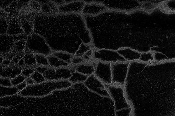 black old wall cracked concrete background / abstract black texture, vintage old background