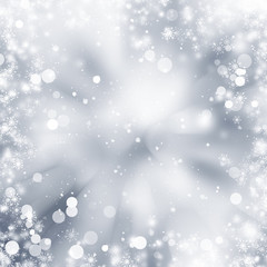 white and gray snow blur abstract background